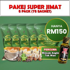 5 PACK KOPI KULIM